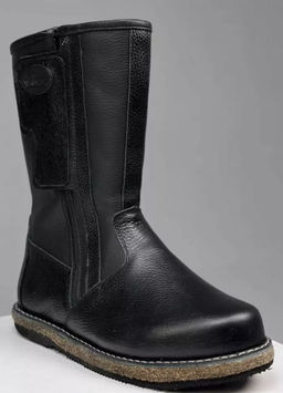 Сапоги мужские Алтай, черные, войлочная подошва