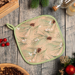 Прихватка Spruce branches 19х19см, 100% хл, саржа 190 гр/м2, ватин 250г/м2