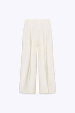 ZW COLLECTION FLOWING DARTED TROUSERS - Zara фото 5
