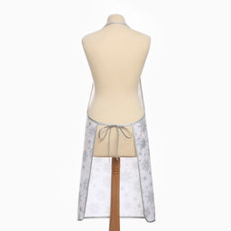 Фартук Доляна Снежинки серебро 70*80 см, 100% п/э  фото 6