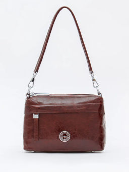 Сумка 0227CB coffee Polina&Eiterou