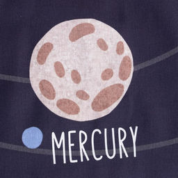 Постельное бельё 1.5-спальное «Этель» Planet, бязь