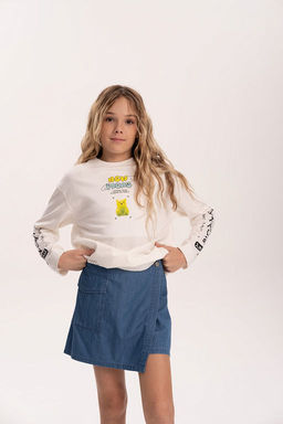 PELICAN, шорты для девочек, Джинс