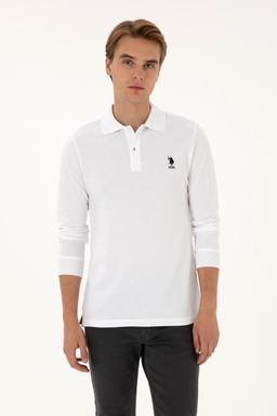 Erkek Beyaz Basic Sweatshirt Sepette S_rpriz _ndirim - U.s. polo assn фото 17