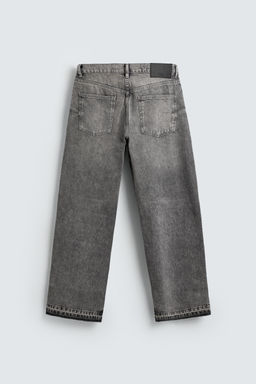 JEANS LOOSE FIT / Gris - Zara фото 9