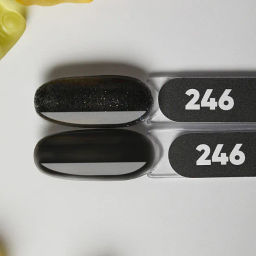 NEW! Гель-лак Glass №246 - серо-черный - Patrisa nail фото 4