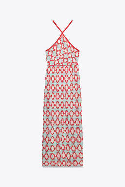 KNIT HALTER DRESS - Zara фото 7