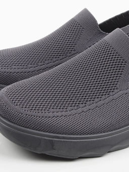 05-TEX-D03-08 GREY Полуботинки спортивные летние мужские (текстиль)