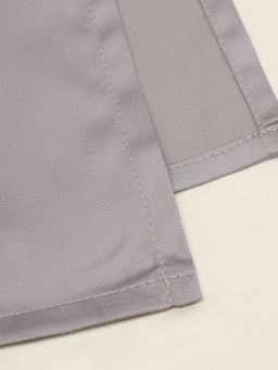 Постельное бельё 1.5-спальное «Этель», тенсель, серое