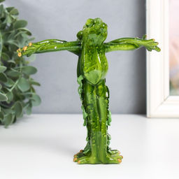 Фигурка полистоун Лягушки-гармония, 5?14.5?13 см