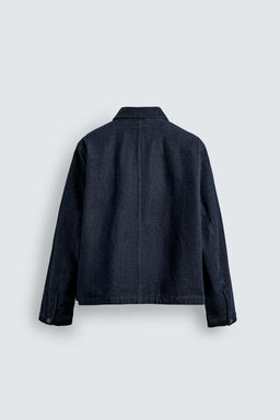 DENIM FIREMAN CLASP JACKET - Zara фото 9