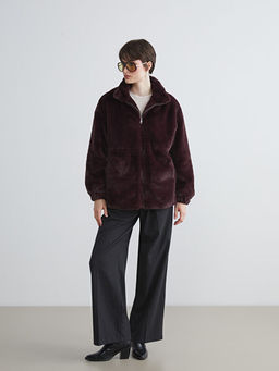 Dik Yaka Kad?n Pel?? Mont