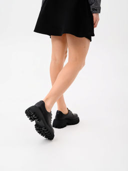 Туфли полуботинки 202.14728bl. Черный