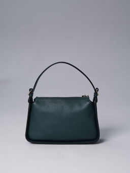 Сумка кожаная на плечо Deboro 30790 форест