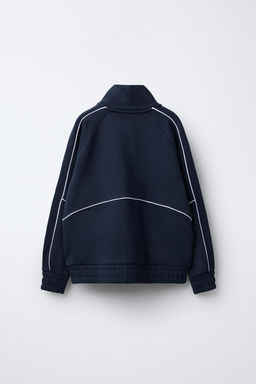 PLUSH HOODIE WITH SLOGAN - Zara фото 2