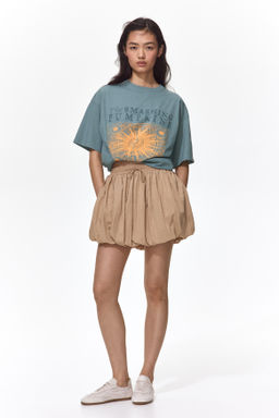 Camiseta oversize estampada - H&m фото 9