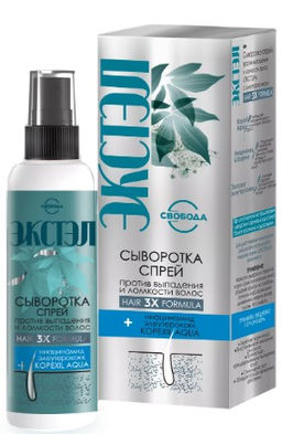 ЭКСТЕЛ сыворотка-спрей против выпадения и ломкости волос фл.140мл с Элеутерококком