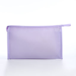 Косметичка на молнии треугольная с рисунком Meow, сиреневая - Simaland фото 2