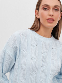 Conso/KJL 220616 - angel blue Джемпер женский