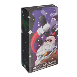 Набор мельниц для специй Luazon LET-001 Новогодний, электрические, от батареек - Luazon home фото 10