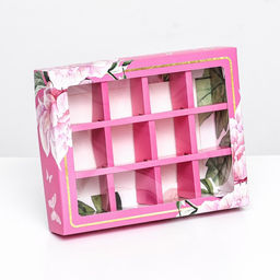 Коробка для 12 конфет, Любимой 19?15?3.6 см