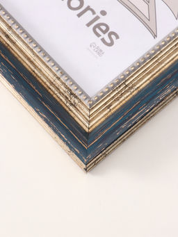 Фоторамка для фото 21×30 см «Любава», пластик, синий, (пластиковый экран)