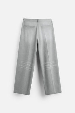 SPRAY PRINT TROUSERS - Zara фото 7