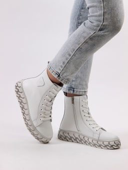 Ботинки 214.icebergw. white / Байка