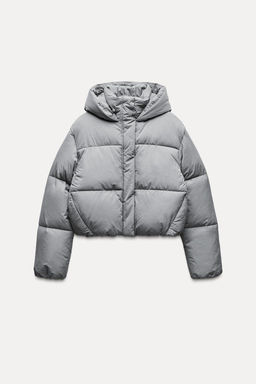 WATER-REPELLENT PUFFER ANORAK - Zara фото 7