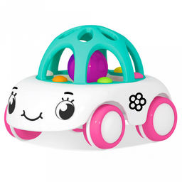 Игрушка "Машинка "Пуговка" 11,5х8х8,5см, полипропилен, пп пакет, "Stellar" (Россия)