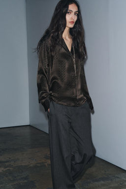 ZW COLLECTION SILK PYJAMA SHIRT