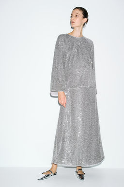 MAMA Blusa de lentejuelas - H&m фото 2