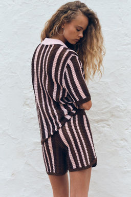 KNIT SHORTS - Zara фото 4