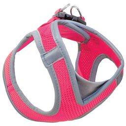 Шлейка-жилетка Триол нейлон HL031S малиновая, обхват груди 360-410мм 11361031