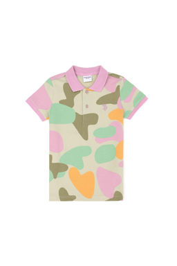 U. S. Polo Assn Серая футболка с воротником-поло для мальчика - U.s. polo assn фото 4