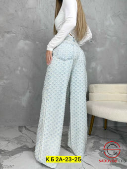 Джинсы с высокой посадкой