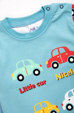 Хлопковая пижама из интерлока для мальчика Bonito  фото 32