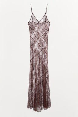 ASYMMETRIC LACE DRESS - Zara фото 3