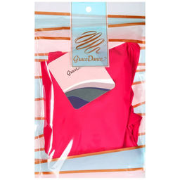 Купальник гимнастический Grace Dance, с шортами, с длинным рукавом, р. 42, цвет малина  фото 5