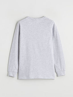 Bisiklet Yaka Star Wars Bask?l? Erkek ?ocuk Pijama ?st