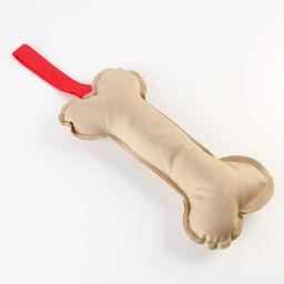 Игрушка-кусалка кость, холща, 25 х 10 см