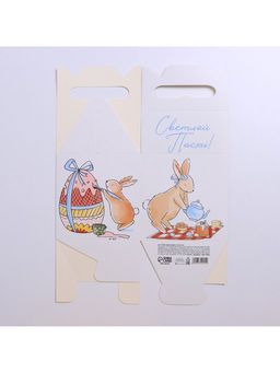 Коробка сборная Счастливой Пасхи, 14 х 14 х 14 см - Дарите счастье фото 10