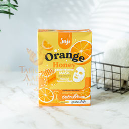 Маска для Лица Тканевая Осветляющая Апельсин и Мед JOJI
30 гр фото 4