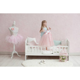 Кровать детская Классика, спальное место 1400х700, цвет белый - Simaland фото 2