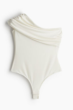 Body drapeado de un hombro - H&m фото 5