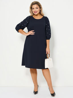 Платье 0218-2 чёрный кварц - Dora фото 21