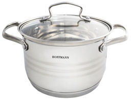 Кастрюля 3,1л, нержавеющая сталь, НМ 51118 (18см)