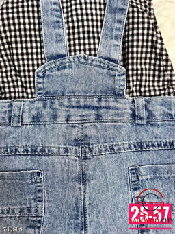 Детский джинсовый комбинезон - Bruno фото 7