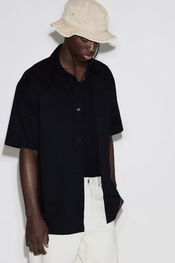 Camisa de manga corta Relaxed Fit - H&m фото 3