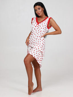 522-С СОРОЧКА ЖЕНСКАЯ (Сердечки) - А-дина фото 4